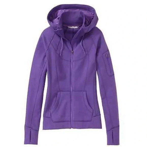 Athleta Tops - Athleta Purple Home Team Hoodie Size Small
